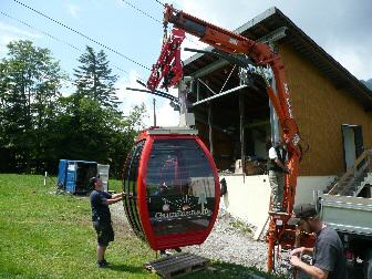 Neubau der Luftseilbahn